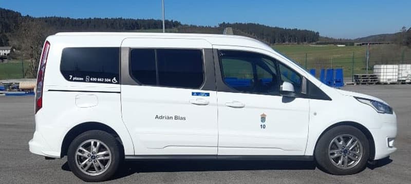 Taxi Adrian Blas Transporte en Malpica 24h Vehículo